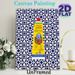 Harissa Sauce Tube & Moroccan Tile Themed Painting Poster, Vibrant Cultural Culinary Poster, Authentic North African Inspired Decor Idea For Kitchen_maomaolike.com