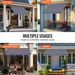 VEVOR 98x47" Patio Awning Retractable Awning Sunshade Shelter With Crank Handle_maomaolike.com