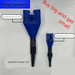 New Pouring With Snap-on Design, Wide Thick Mouth, Extended Tube, Large Oil Filling Funnel_maomaolike.com