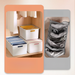 Wardrobe Pants Bin Household Drawer Divider Clothing Sweater Organizer Box Partition Storage Basket_maomaolike.com