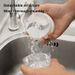 1pc White Hand Pulled In The Kitchen Palm Multi Functional Food Grinder Shredding Machine Garlic Puller_maomaolike.com