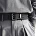 HOT New Men's Double Row Needle Buckle Woven Women's Leisure Sports Outdoor Work Belt_maomaolike.com