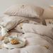 Wholesale INS Girl Heart Cute Cartoon Towel Pure Cotton Four-Piece Set Soft All-Cotton Double Layer Yarn Embroidered Bedding_maomaolike.com