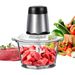 2L Vegetable Chopper Small Food Processor Grinder Mixer Electric Dicer With 2 Speeds Meat Mincer_maomaolike.com