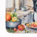Border Collie The Chef Memory Foam Kitchen Mat Machine Washable Anti-Fatigue Mat Cushion Comfort Bath Mat Or Kitchen Rug_maomaolike.com