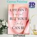 Nail Inspirational Quote Painting Poster, Glamorous Glossy Pink Nail Scene Poster, Charming Motivational Wording Ideal For Beauty Salon, Bedroom Wall_maomaolike.com