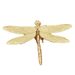 Brass Dragonfly Wings Detachable Retro Fashion Gold Accessories Desktop Decoration Metal Ornaments Crafts_maomaolike.com