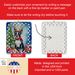 Boston Terrier Christmas Reindeer Porcelain Ornament Christmas Tree Hanging Decorations For Home Christmas Holiday, Rectangle, Gift, Multicolor_maomaolike.com