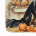 Collie Fall Kitchen Pumpkins Memory Foam Kitchen Mat Machine Washable Anti-Fatigue Mat Cushion Comfort Bath Mat Or Kitchen Rug_maomaolike.com