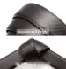 HOT Men Genuine Leather Black Brown Men's Belts Without Buckle Cowskin Belt Cinturones Para Mujer_maomaolike.com