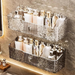 Storage Rack Light Luxury Bathroom Toilet Washstand No-Drill Wall-Mounted Cosmetics Toiletries Organizer_maomaolike.com