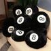 1pc Decorative Billiard 8 Ball Pillow Soft Plush Throw Cushion For Home Pool Table_maomaolike.com
