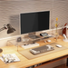 New Computer Heightening Rack Acrylic Monitor Stand Office Desktop Storage Laptop Organizer_maomaolike.com