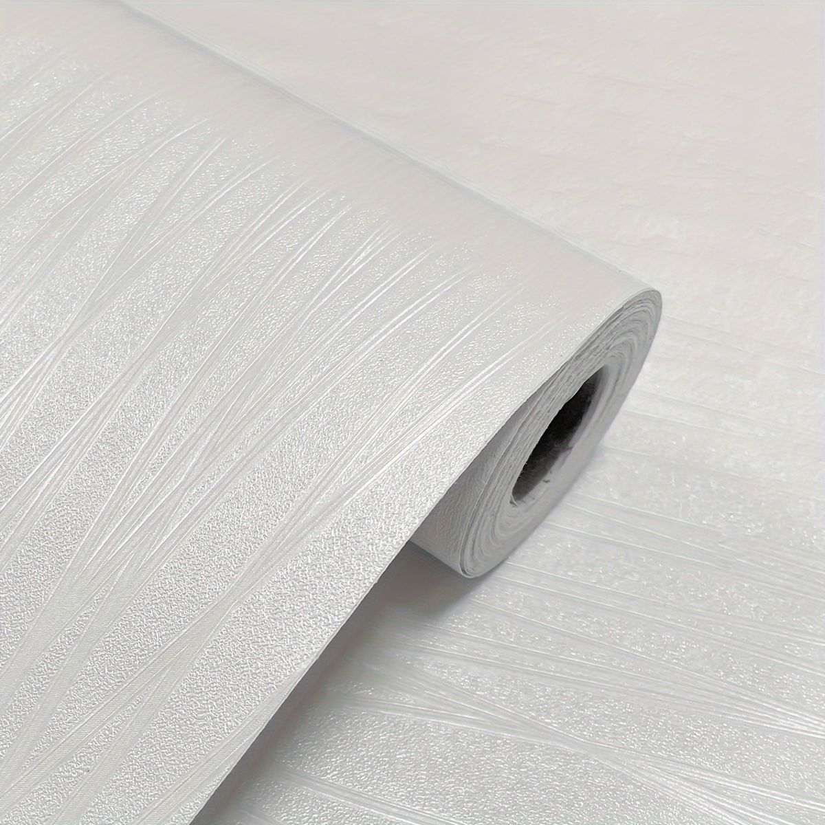 New Wallpaper New White Striped Bedroom Living Room Removable Decorative Wall_maomaolike.com