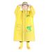 Children's Kindergarten Baby Children Primary School Boys And Girls Raincoat With Schoolbag Double Brim Zipper Poncho_maomaolike.com