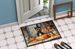 Cairn Terrier Fall Kitchen Pumpkins Doormat Front Door Mat Indoor Outdoor Rugs For Entryway, Non Slip Washable Low Pile, 24H X 36W_maomaolike.com