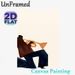 Jazz Trumpet Player Painting Poster, Minimalist Watercolor Stylized Musician Poster, Artistic Music-themed Decor Ideal For Living Room, Music Studio_maomaolike.com