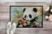 Panda Doormat Front Door Mat Indoor Outdoor Rugs For Entryway, Non Slip Washable Low Pile, 24H X 36W_maomaolike.com
