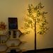 5.9ft Lighted Artificial Olive Tree With LED Fairy Lights With LED Fairy Lights For Garden Patio Front Door Party Indoor Outdoor Decor_maomaolike.com