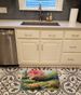 North Carolina Dogwoods In Watercolor Memory Foam Kitchen Mat Machine Washable Anti-Fatigue Mat Cushion Comfort Bath Mat Or Kitchen Rug_maomaolike.com