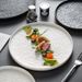 Ceramic Japanese Style Dish Creative White Salad Light Luxury Stone Pattern Western Steak Tableware Plate Restaurant_maomaolike.com