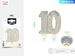 Birthday Candles Cake Numeral Candles Happy Birthday Cake Candles Topper Decoration For Birthday Wedding Anniversary Celebration Supplies (silver,10th)_maomaolike.com