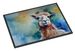 Llama Doormat Front Door Mat Indoor Outdoor Rugs For Entryway, Non Slip Washable Low Pile, 24H X 36W_maomaolike.com