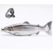 Trout-Fish-Shape Hip Flask 5oz Alcohol Bottle With Funnel Mini PocketStainless Steel Party Drinkware For Outdoor Travel_maomaolike.com