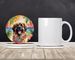 Leonberger Luau Large Sandstone Coasters Pack Of 4 Absorbent Round Coasters Decor Gifts For Men Or Women, 4 In, Multicolor_maomaolike.com
