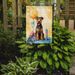 Airedale Terrier Happy Birthday Garden Flag Mailbox Flag Decorative Yard Flag Banner Outside Patio Artwork Yard Flower Beds, Garden Size, Multicolor_maomaolike.com