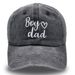 Unisex Washed cotton Boy Mama embroidered baseball cap Cotton duck hat Dad hat Hip Hop hat_maomaolike.com