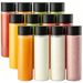 ✨ 6/12/24PCS Bulk Empty Plastic Reusable Juice /Water As Smoothie For Sensory Crafts And Calming Bottles 400m_maomaolike.com