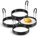 4pcs, Stainless Steel Egg Cooking Rings - Perfect For Frying Eggs, Pancakes, And Omelets - Hotel Kitchen Gadgets And Accessories_maomaolike.com