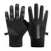 New autumn and winter men and women outdoor sports gloves cycling silicone non slip warm plus velvet touch screen windproof gloves_maomaolike.com