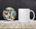 Jack Russell Terrier Spring Path Large Sandstone Coasters Pack Of 4 Absorbent Round Coasters Decor Gifts For Men Or Women, 4 In, Multicolor_maomaolike.com