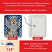 Akita My Angel Porcelain Ornament Christmas Tree Hanging Decorations For Home Christmas Holiday, Rectangle, Gift, Multicolor_maomaolike.com
