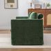 82.68 Wide Extra-large Double-seater Sofa, Chenille Upholstered, With Two Armrest Pillows And Two Backrest Pillows, Suitable For Bedrooms, Living Rooms, And Window Seating.Green_maomaolike.com