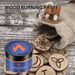 Jue-Fish Wood Burning Paste, Outdoor Diy Pyrography Wood Paste Leather Canvas Paper Combustion Paste_maomaolike.com