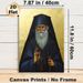 Eastern Orthodox Saint Painting Poster, Serene Traditional Religious Portrait Poster, Reverent Religious Decor Ideal For Church And Home Prayer Spaces_maomaolike.com