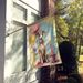 Whippet Happy Birthday House Flag Large Porch Sleeve Pole Decorative Outside Yard Banner Artwork Wall Hanging, Polyester, House Size, Multicolor_maomaolike.com