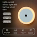 Control Sensor Plug-in Bedroom LED Bedside Night Light Children's Sleeping Wall Lamp Energy-saving_maomaolike.com