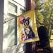 Staffordshire Bull Terrier Happy Birthday House Flag Large Porch Sleeve Pole Decorative Outside Yard Banner Artwork Wall Hanging, Polyester, House Size, Multicolor_maomaolike.com