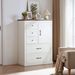 Farmhouse 5 Drawer Dresser For Bedroom, Tall Chest Of Drawers, Chest Of Drawers Organizer Storage,Wood Rustic Bedroom Dresser For Closet, Living Room, Hallway_maomaolike.com