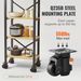 Heavy Duty Leveling Casters 4-Pack | 1000kg/2200LB Capacity With 2.5" Wheels | Precision 360° Swivel & Reinforced Handle For Workbench, Machinery, Industrial Equipment | Floor Protection & Noise-Free_maomaolike.com
