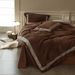 Luxurious Minimalist Four-piece Set Of Milk Bedding, Warm Coral Velvet Duvet Cover And Bed Sheet, Double-sided Thickened_maomaolike.com
