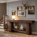 Solid Wood Console Table, Wooden Entryway Sofa Table With Storage_maomaolike.com