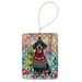 Dachshund Christmas Porcelain Ornament Christmas Tree Hanging Decorations For Home Christmas Holiday, Rectangle, Gift, Multicolor_maomaolike.com