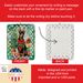 Miniature Pinscher Christmas Porcelain Ornament Christmas Tree Hanging Decorations For Home Christmas Holiday, Rectangle, Gift, Multicolor_maomaolike.com