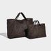 Unique Design High-End Mother-Daughter Large Capacity Woven Handbag 2026 New Fashion Versatile Shoulder Bag_maomaolike.com