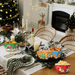 12 Pcs Christmas Paper Food Tray Tree Santa Gingerbread Elk Pattern Snack Bowl Xmas Party Disposable Paper Serving Tray Cute Popcorn Hot Dog Candy Container Boat For Winter Xmas Carnivals Decorations_maomaolike.com